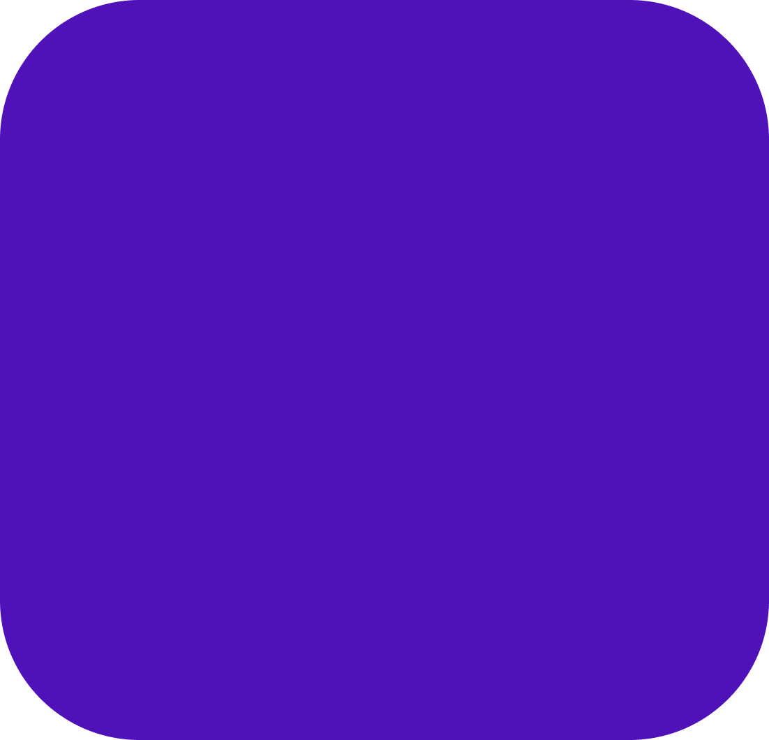 TeamUpp - élément carré violet foncé